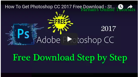 Photoshop CC 2017 Free Download